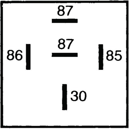 Hella Relay 12V 40A Spst D 933791061